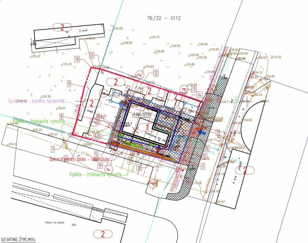 Rinktinės g. 52 (Rinktinės g. 52) - Multi apartment, Office center - visualization