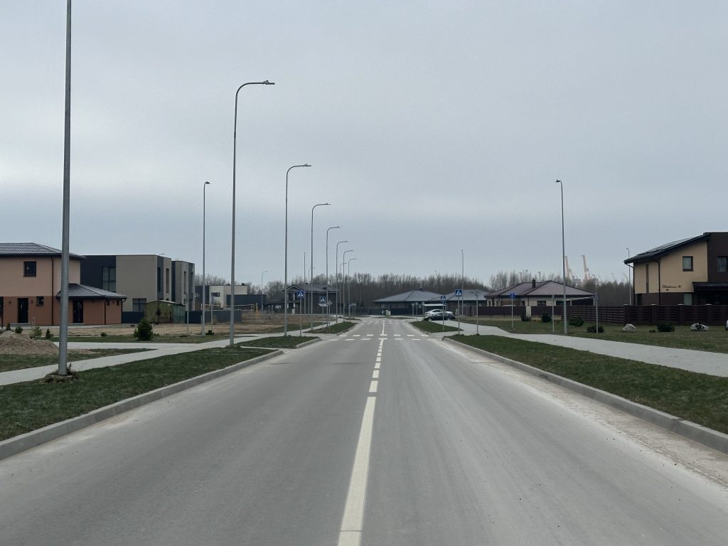 Karlskronos, Irklų, Kurėnų, Jachtų, Škunų, Kapitonų, Jungų gatvių įrengimas (Karlskronos g., Irklų g., Kurėnų g., Jachtų g., Škunų g., Kapitonų g., Jungų g.) - Street - construction photos