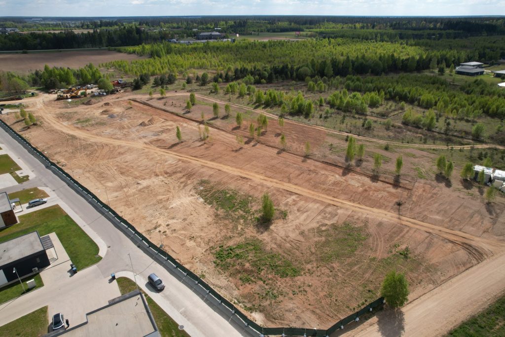 Trakų kaimynystė 2 etapas (Zubiškių g. 84, 86, 88 - 188) - Private house community - construction photos