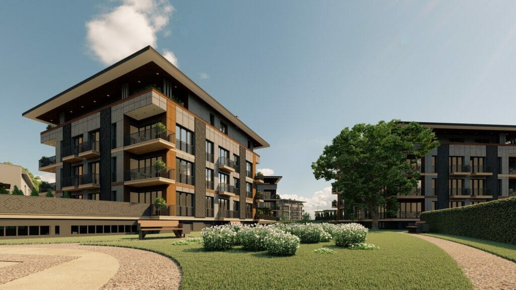 Apiņi (Apiņu iela 7, Krustkalni, Ķekavas pag.) - Multi apartment - visualization