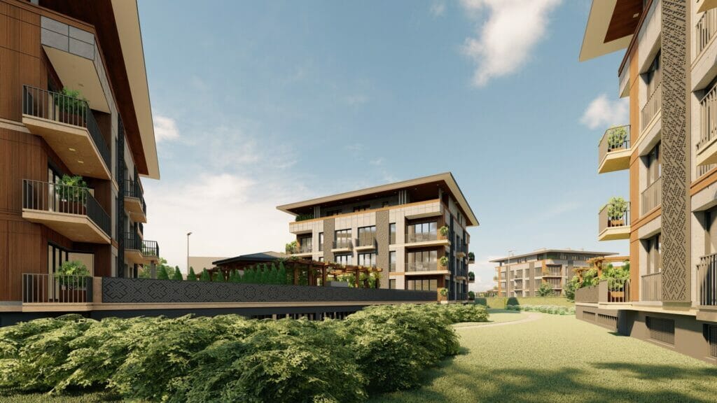 Apiņi (Apiņu iela 7, Krustkalni, Ķekavas pag.) - Multi apartment - visualization