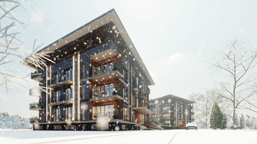 Apiņi (Apiņu iela 7, Krustkalni, Ķekavas pag.) - Multi apartment - visualization