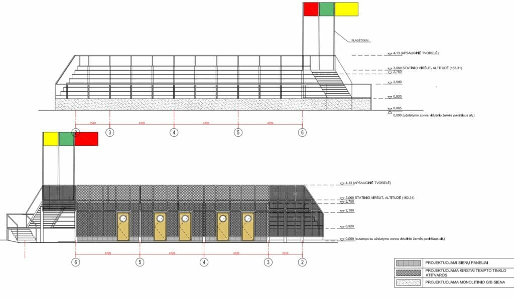 Beisbolo aikštynas Jomanto parke (Baltupio g. 69) - Sports arena - visualization