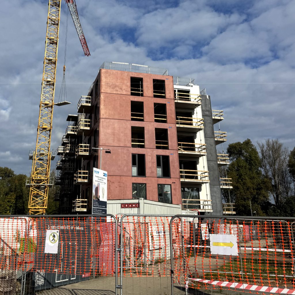 Rubīns I (Jāņa Endzelīna iela 11) - Daugiabutis - statybų nuotraukos