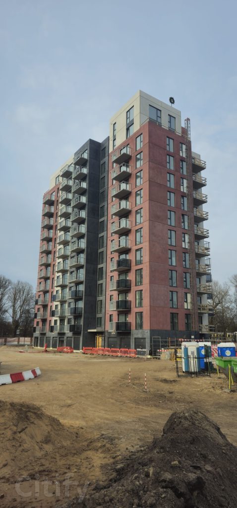 Rubīns I (Jāņa Endzelīna iela 11) - Daugiabutis - statybų nuotraukos