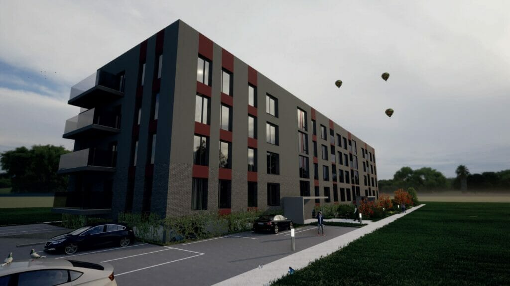 Duburio g. 14 (Duburio g. 14) - Multi apartment - visualization