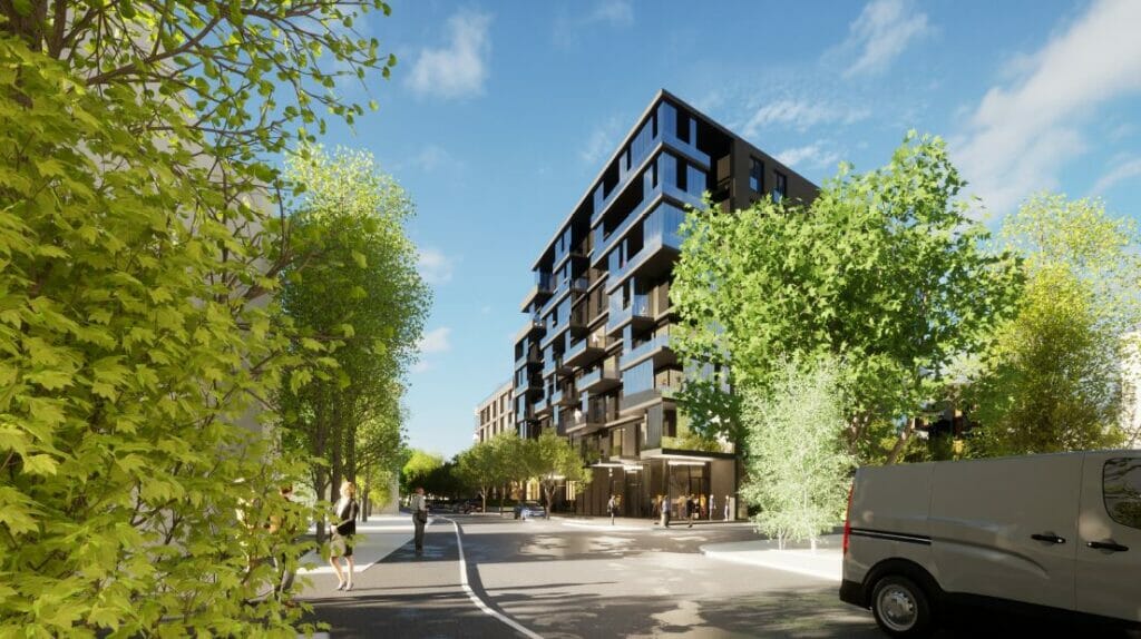 Kristiina 15, 17, 21 / Virmalise 10, 12, 14, 16, 18 (Kristiina 15, 17, 21 / Virmalise 10, 12, 14, 16, 18) - Multi apartment, Other commercial - visualization