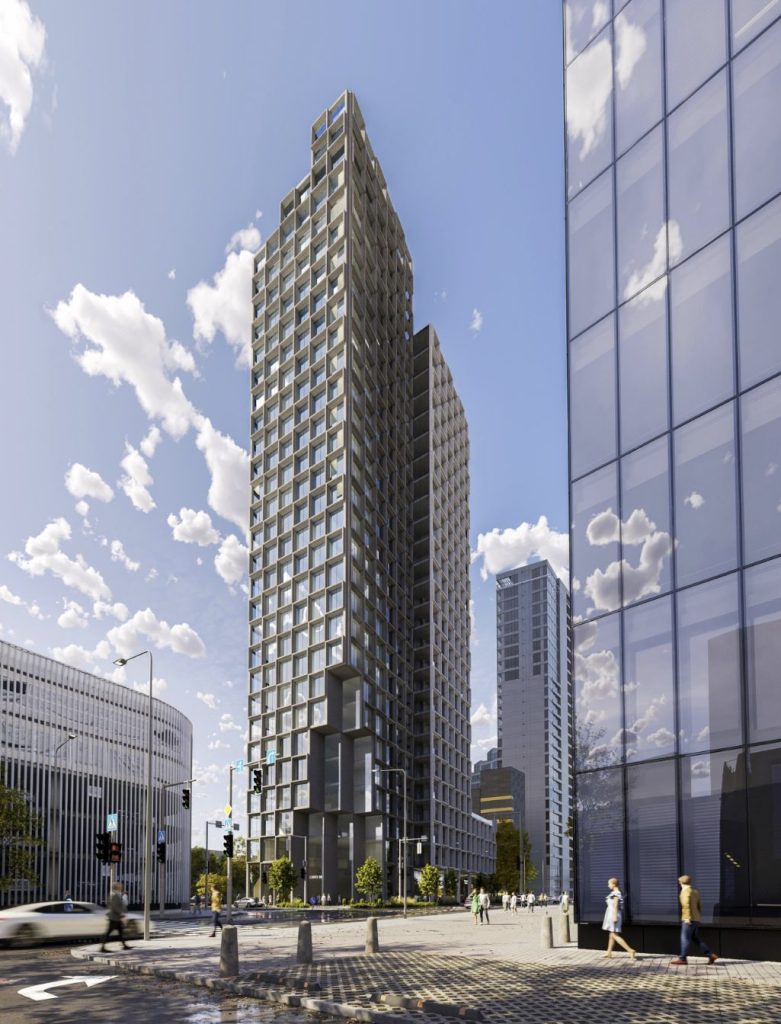 Vilnius Vertical (Lvivo g. 38) - Hotell, Korterelamu, Büroohoone - visuaalne