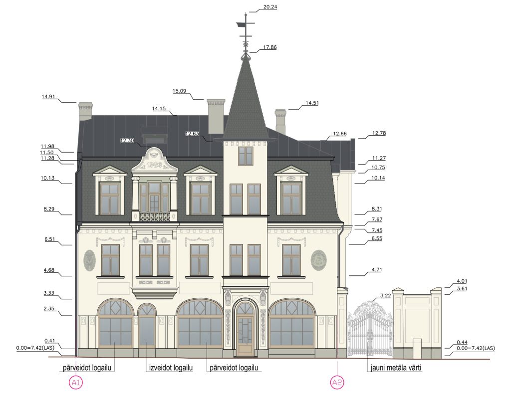 Miera iela 18 (Miera iela 18) - Multi apartment, Office center, Other commercial - visualization