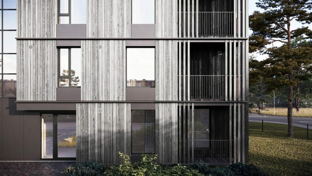 Palejas (Paleju iela 48, 50, 52, 52A, Spilvas iela 1, 3) - Multi apartment - visualization