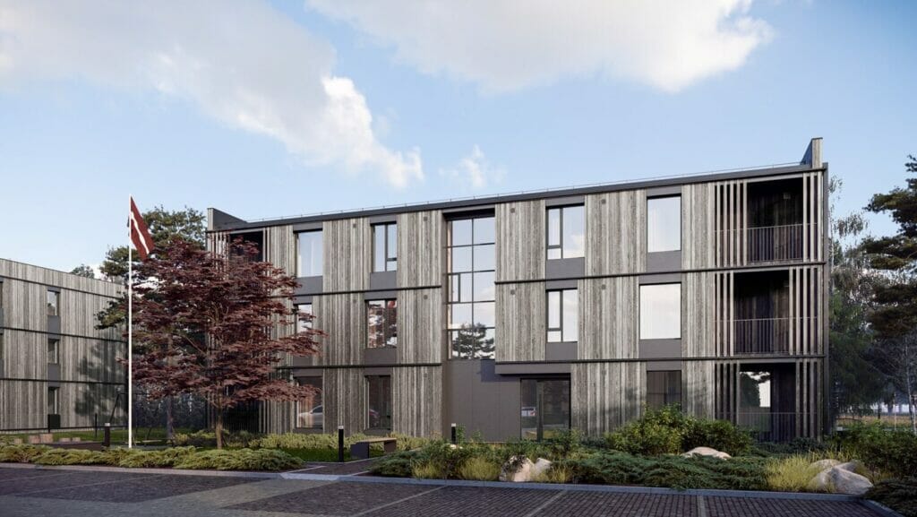 Palejas (Paleju iela 48, 50, 52, 52A, Spilvas iela 1, 3) - Multi apartment - visualization