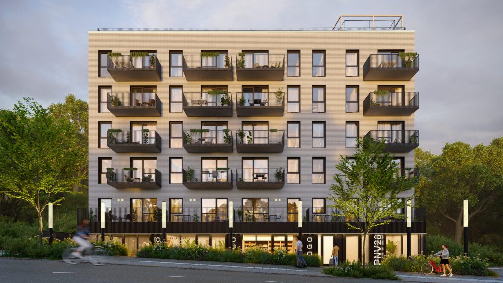 CITUS Senamiesčio link (Panevėžio g. 20) - Daudzdzīvokļu nams - vizualizācija