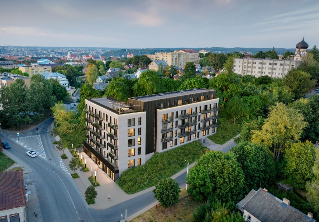 CITUS Senamiesčio link (Panevėžio g. 20) - Daudzdzīvokļu nams - vizualizācija