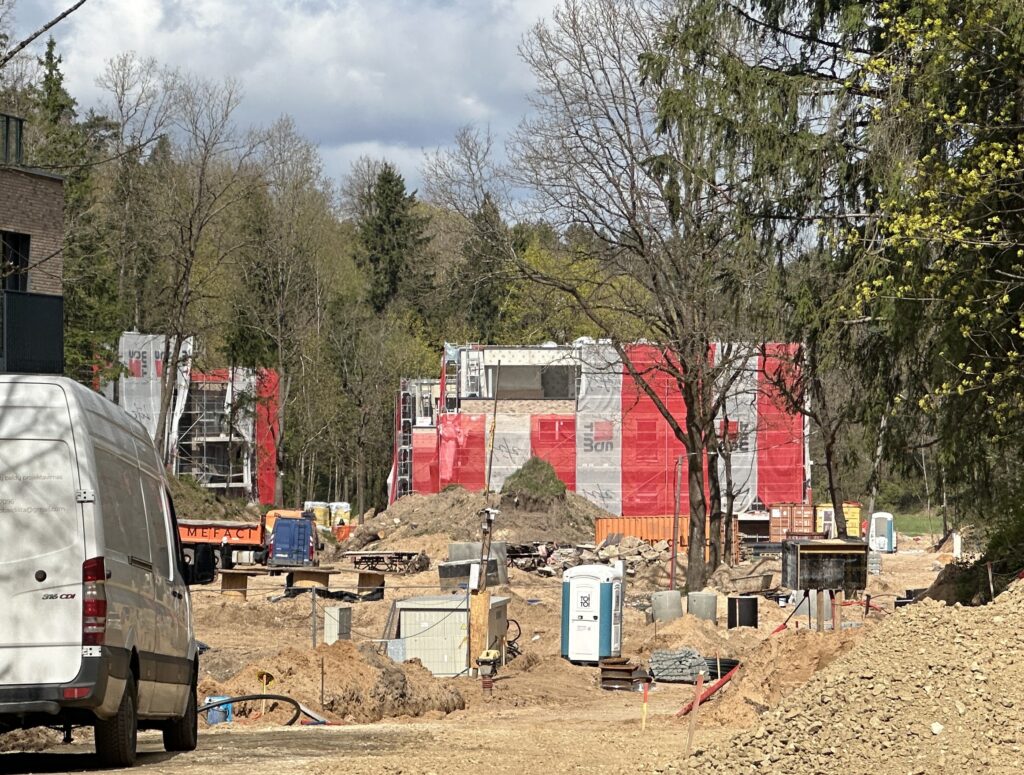 Kerų kerai 2 etapas (Gyvasis vanduo) (Bartų g. 2) - Multi apartment - construction photos