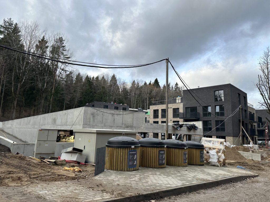 Kerų kerai 3 etapas (Paparčio žiedas) (Bartų g. 2) - Multi apartment - construction photos