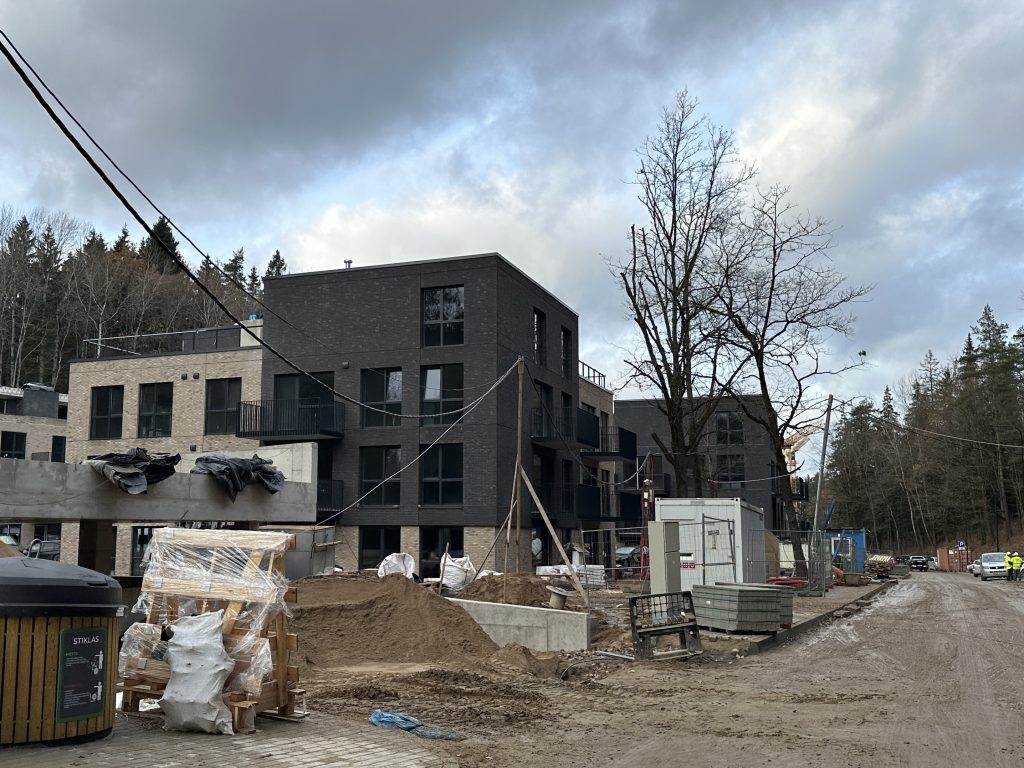 Kerų kerai 3 etapas (Paparčio žiedas) (Bartų g. 2) - Multi apartment - construction photos