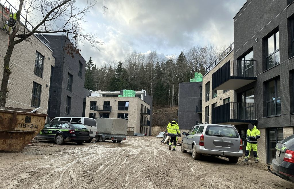 Kerų kerai 3 etapas (Paparčio žiedas) (Bartų g. 2) - Multi apartment - construction photos