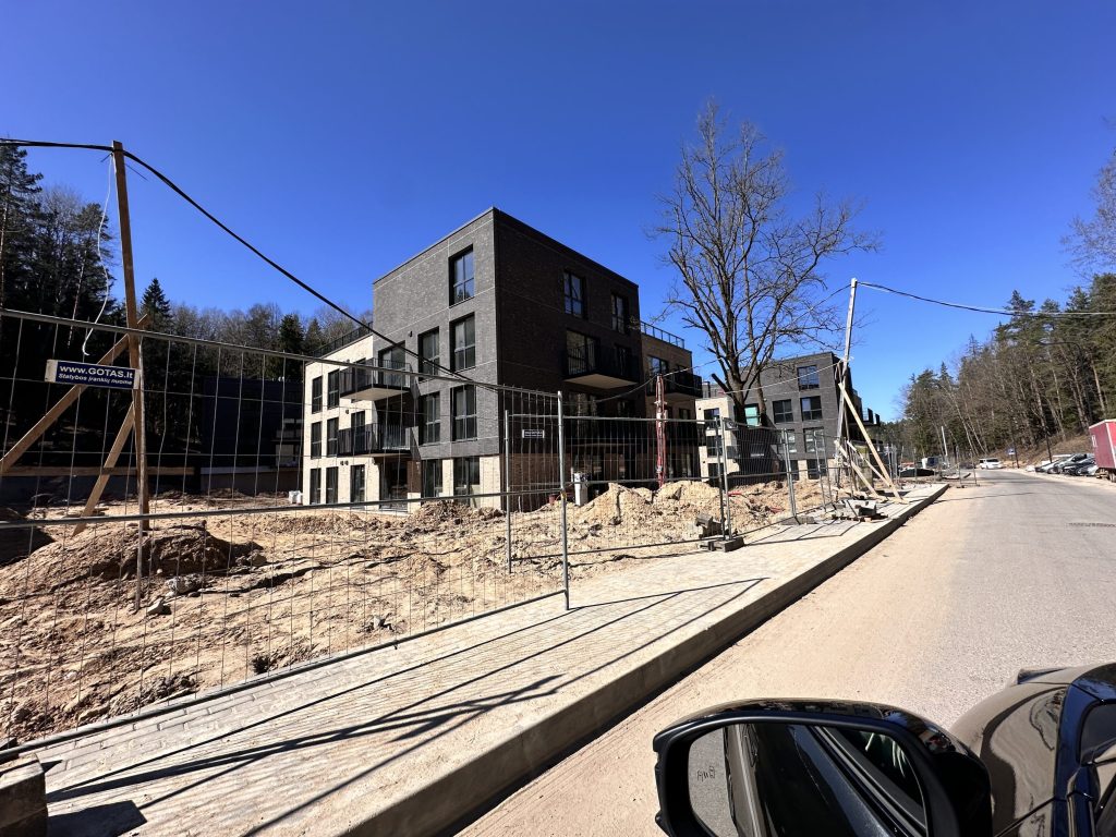 Kerų kerai 3 etapas (Paparčio žiedas) (Bartų g. 2) - Multi apartment - construction photos