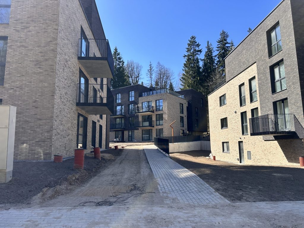 Kerų kerai 2 etapas (Gyvasis vanduo) (Bartų g. 2) - Multi apartment - construction photos