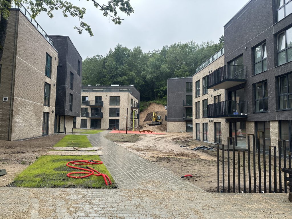 Kerų kerai 3 etapas (Paparčio žiedas) (Bartų g. 2) - Multi apartment - construction photos