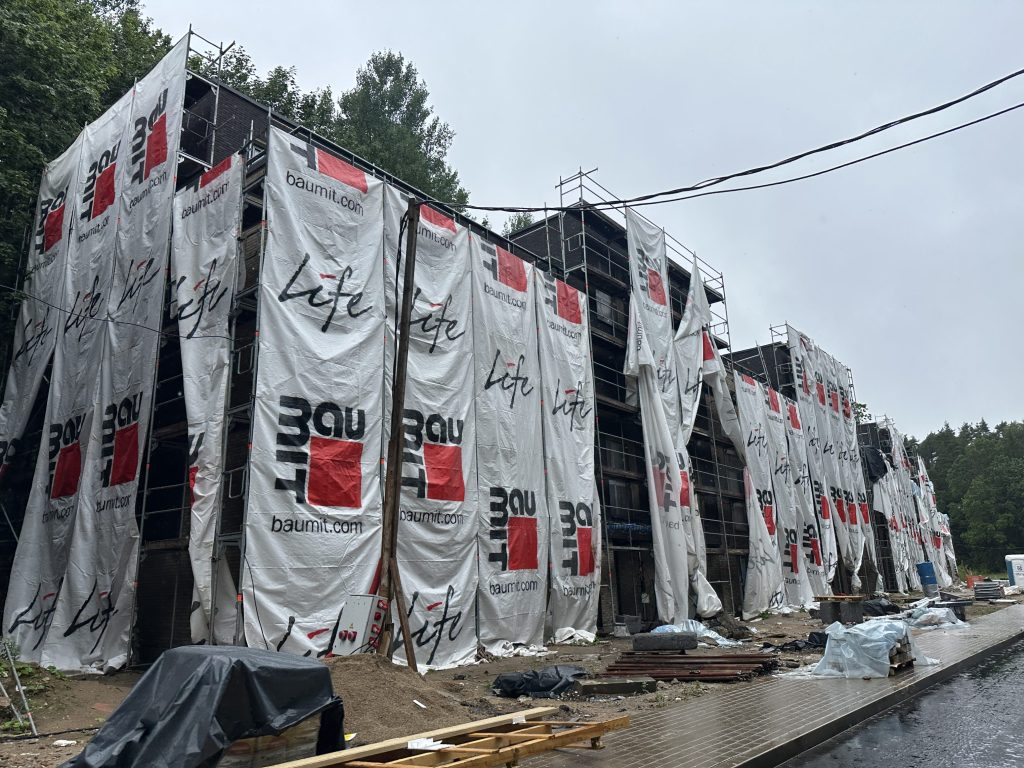 Kerų kerai 4 etapas (Stebuklingasis sodas) (Bartų g. 2) - Multi apartment - construction photos