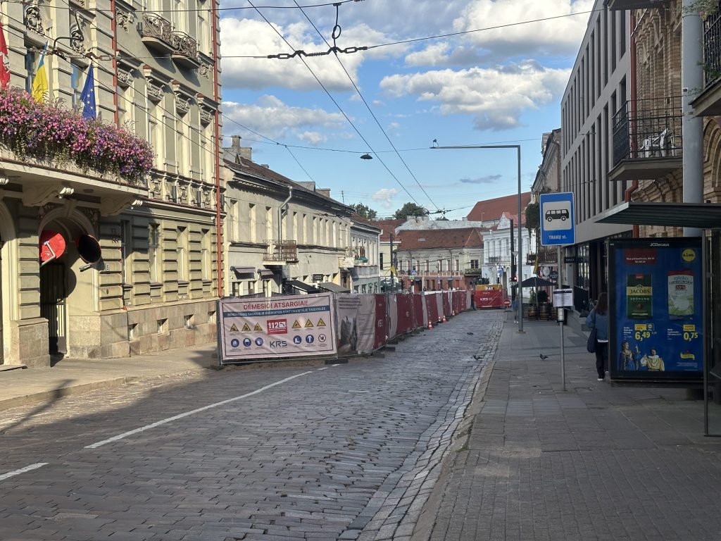 Basanavičiaus g. tarp Mindaugo g. ir Pylimo g (J. Basanavičiaus g.) - Street - construction photos