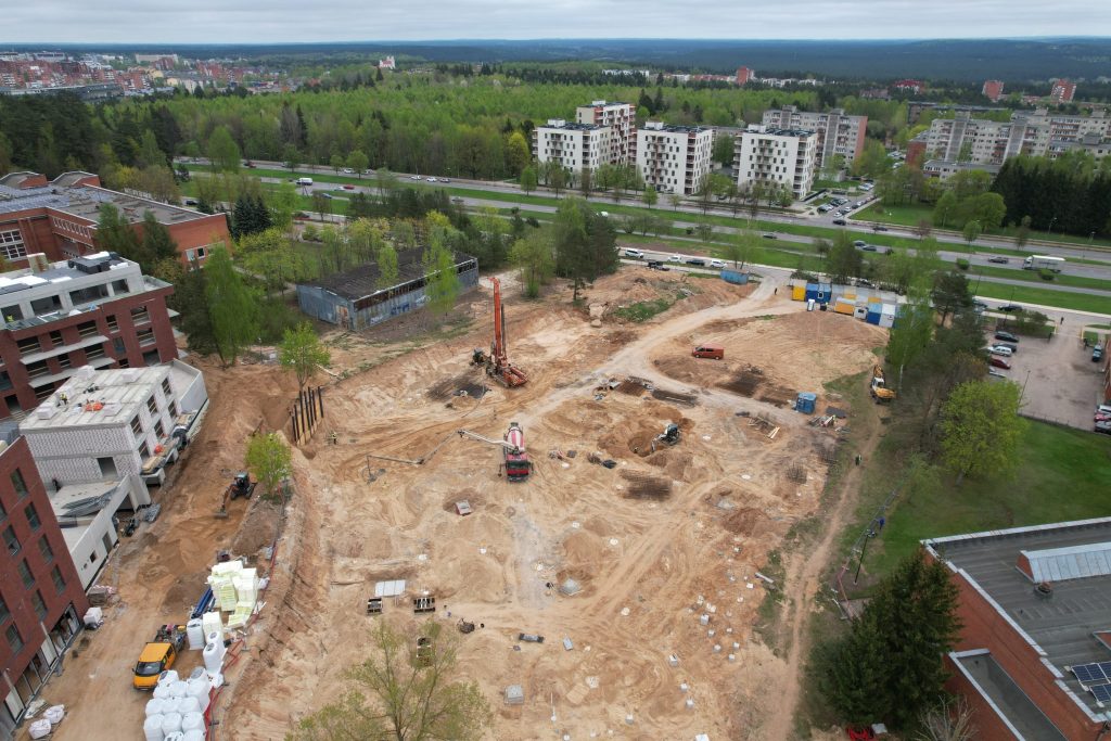 Baltupis 2 etapas (Didlaukio g. 45B) - Multi apartment - construction photos