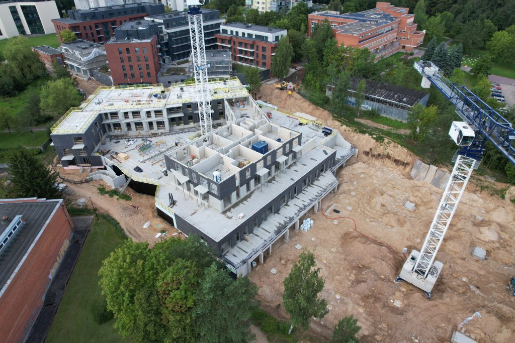 Baltupis 2 etapas (Didlaukio g. 45B) - Multi apartment - construction photos