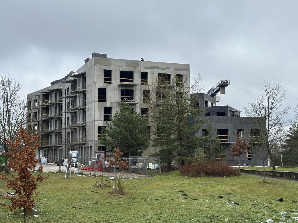 Baltupis 2 etapas (Didlaukio g. 45B) - Multi apartment - construction photos