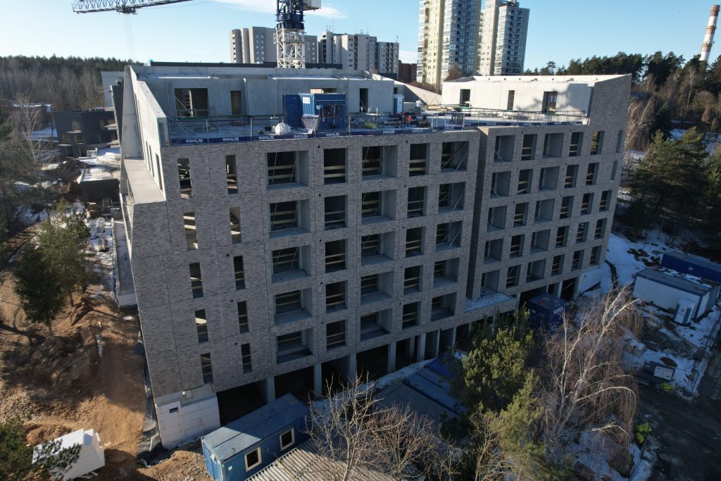 Baltupis 2 etapas (Didlaukio g. 45B) - Korterelamu - ehituse fotod