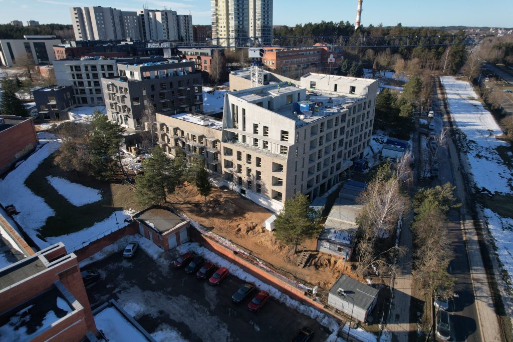 Baltupis 2 etapas (Didlaukio g. 45B) - Korterelamu - ehituse fotod