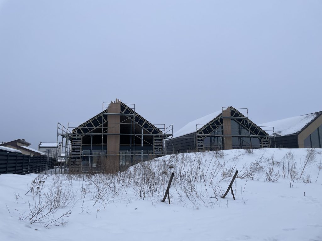 Skandinavų vilos (Ragupės g. 7, 8, 9, 10, 11, 12, 13, 14, 15, 16, 18,  Trušelių k.) - Privātmāju kopienas - būvdarbu attēli