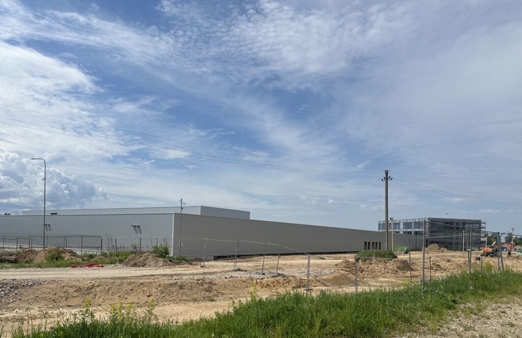 Teltonika High Tech Hill 1 etapas (spausdintinio montažo plokščių (PCB) gamykla) (Gaujos g. 4) - Light manufacturing - construction photos