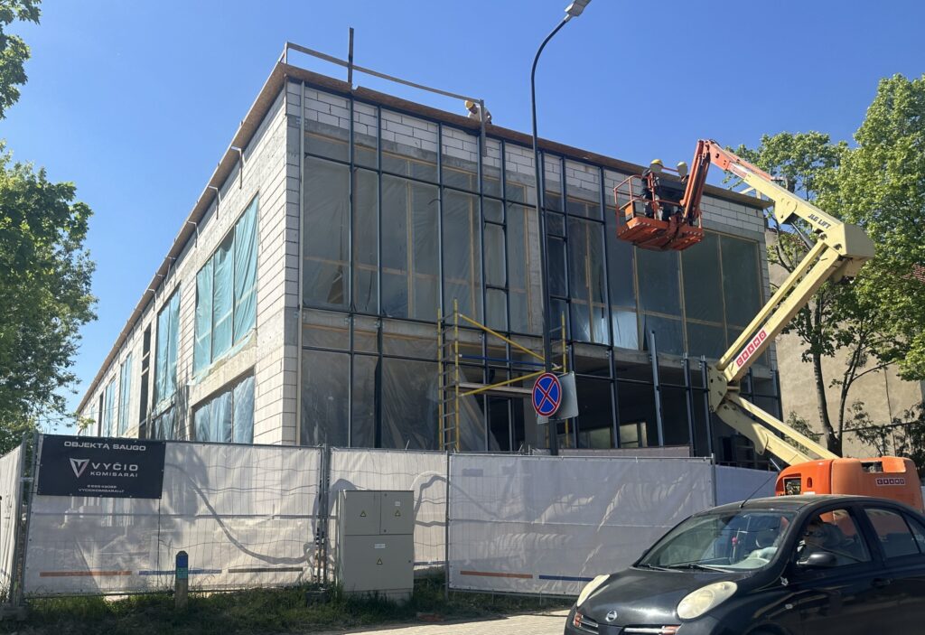 Veiverių g. 90 (Veiverių g. 90) - Office center - construction photos