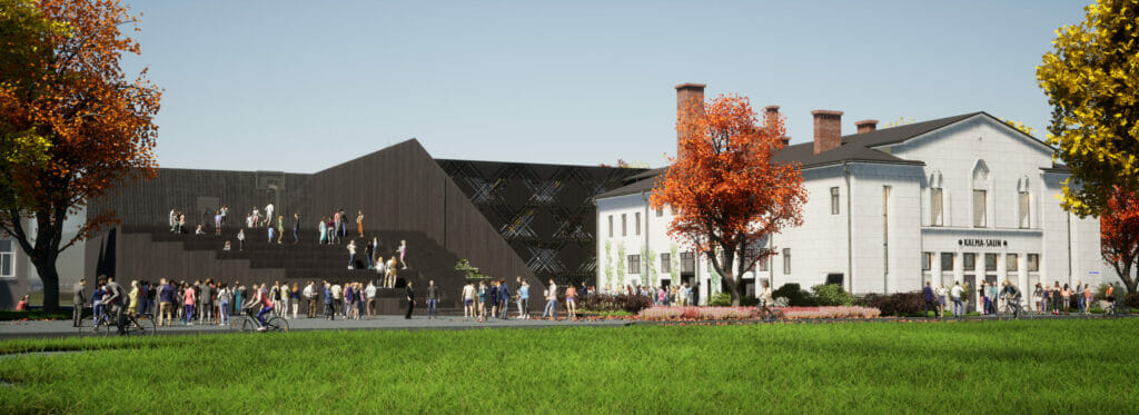 Gustav Adolfi Gümnaasiumi spordihoone (Vana-Kalamaja 9) - Primary and secondary education, Sports arena - visualization