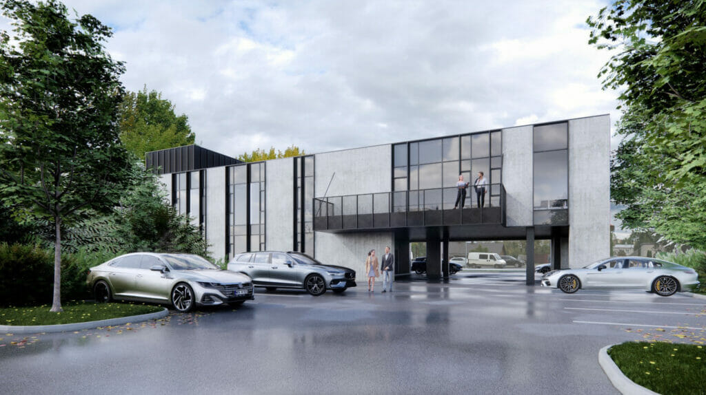 Veiverių g. 90 (Veiverių g. 90) - Office center - visualization