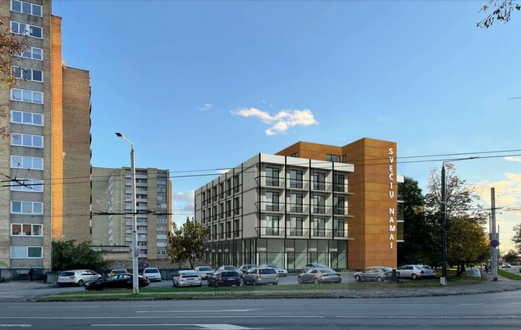 Žirmūnų g. 145 (Žirmūnų g. 145) - Hotel, Multi apartment - visualization