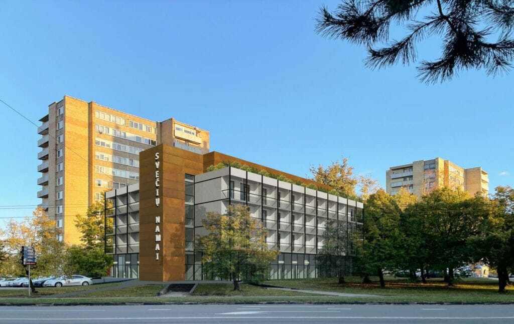 Žirmūnų g. 145 (Žirmūnų g. 145) - Hotel, Multi apartment - visualization