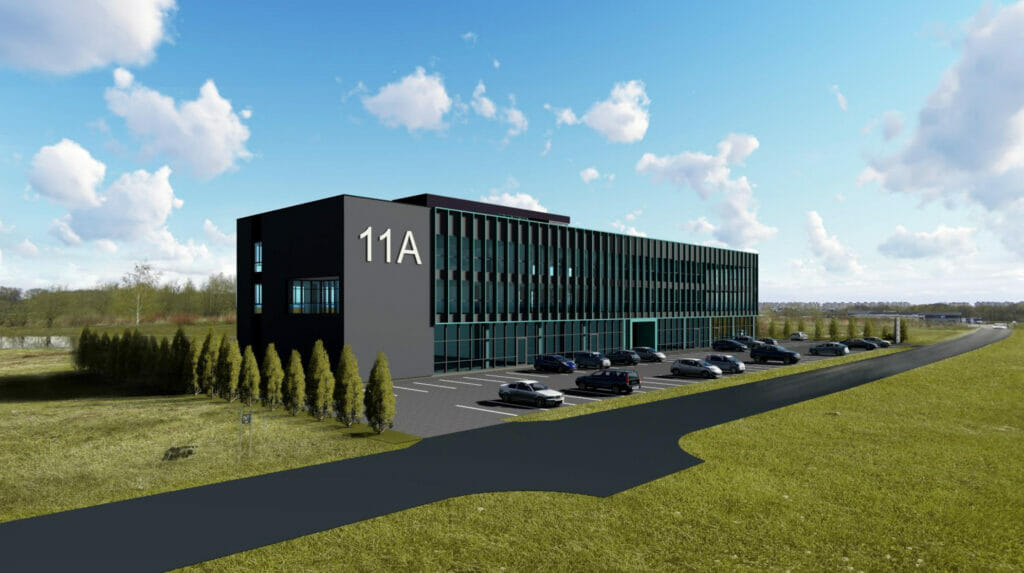 A. Šapokos g. 11A (A. Šapokos g. 11A) - Office center - visualization