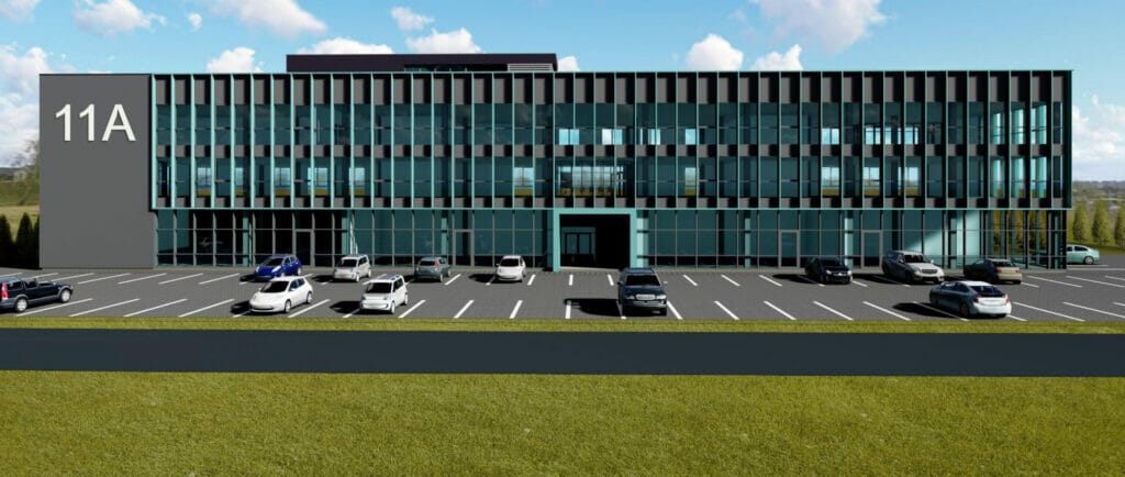 A. Šapokos g. 11A (A. Šapokos g. 11A) - Office center - visualization