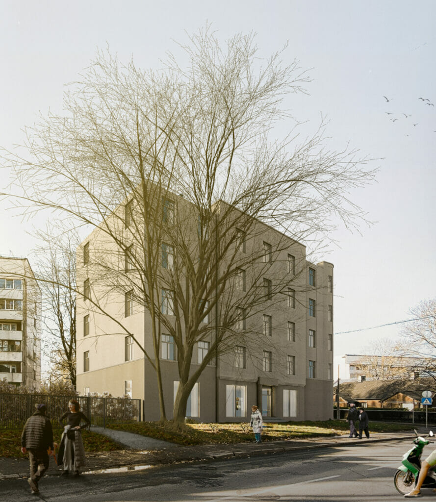 Bauskas iela 21 (Bauskas iela 21) - Multi apartment - visualization