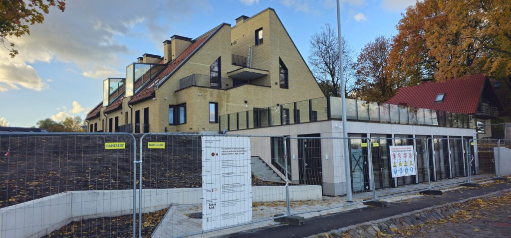 Balasta dambis 34 (Balasta dambis 34) - Food services, Office center, Private house community - construction photos