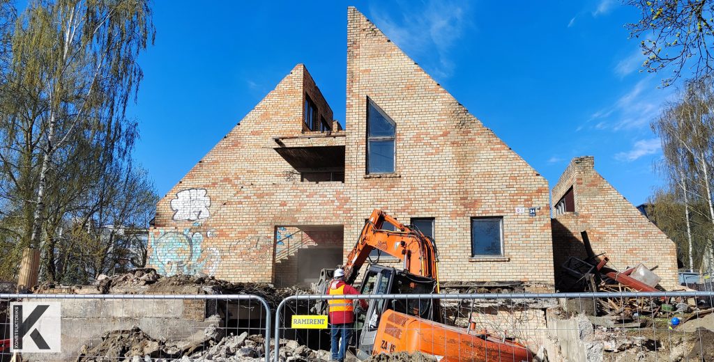 Balasta dambis 34 (Balasta dambis 34) - Food services, Office center, Private house community - construction photos