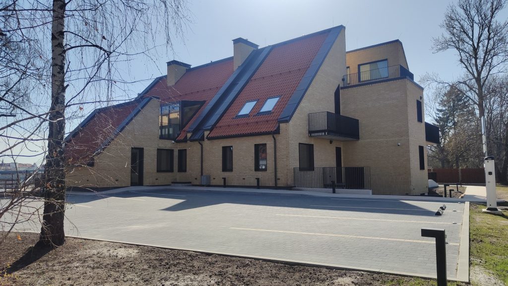 Balasta dambis 34 (Balasta dambis 34) - Toitlustusasutus, Büroohoone, Eramajade rajoon - ehituse fotod