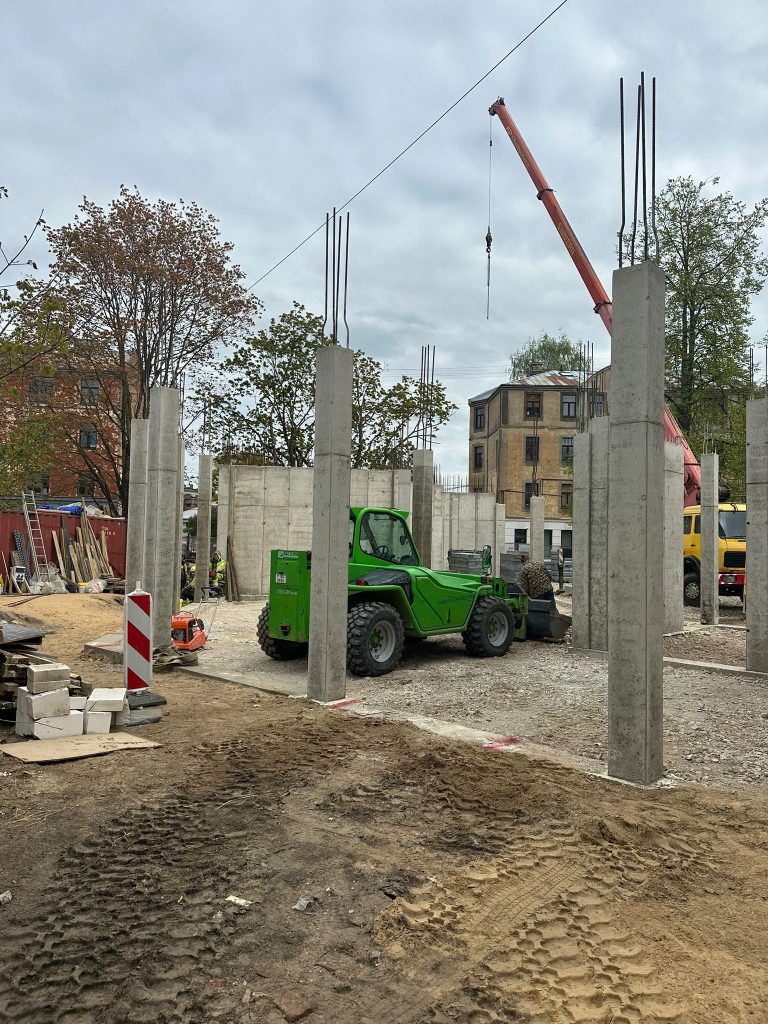 Jelgavas iela 76 (Jelgavas iela 76) - Multi apartment - construction photos