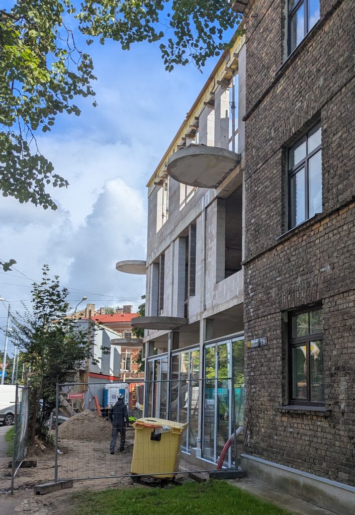 Jelgavas iela 76 (Jelgavas iela 76) - Multi apartment - construction photos