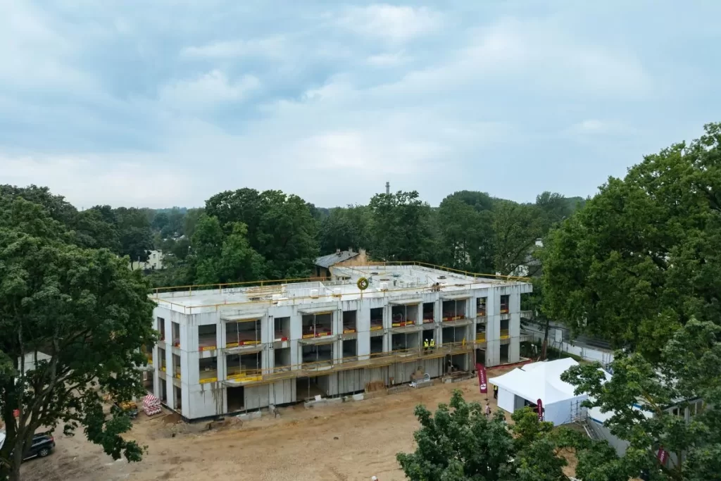 Poēzija (Ojāra Vācieša iela 8) - Multi apartment - construction photos