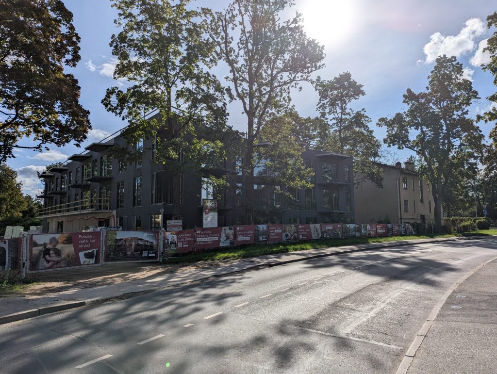 Poēzija (Ojāra Vācieša iela 8) - Multi apartment - construction photos