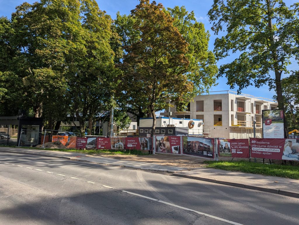 Poēzija (Ojāra Vācieša iela 8) - Multi apartment - construction photos