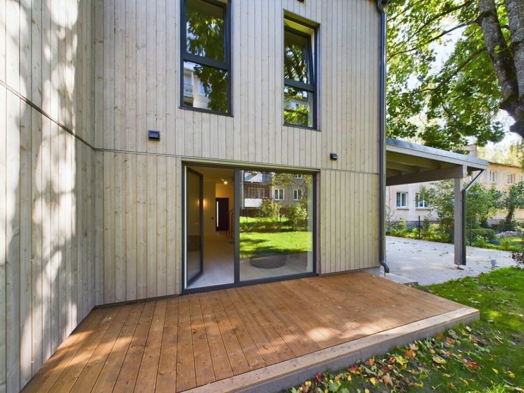 Juglas Oāze (Skrudalienas iela 6) - Row housing - construction photos